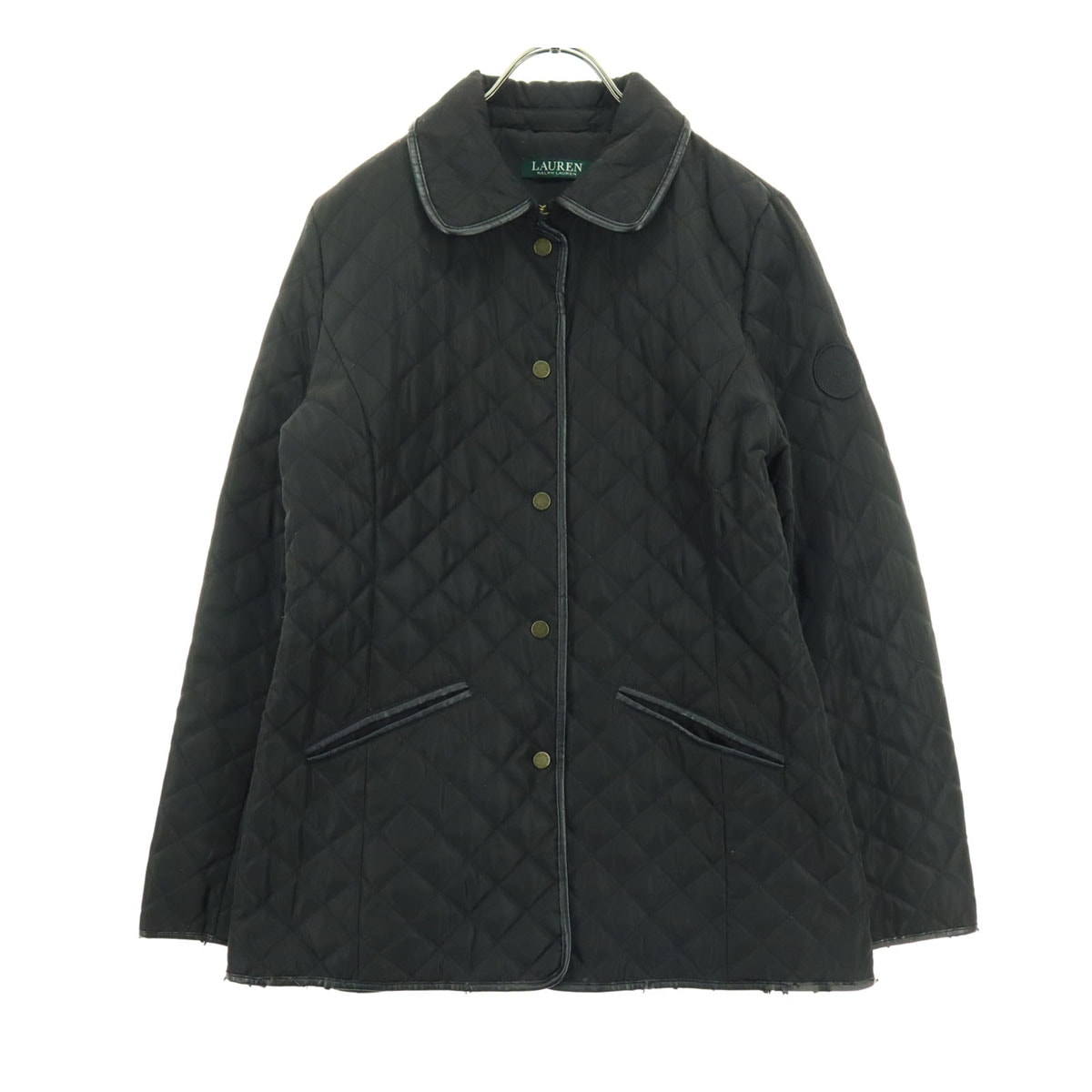 LAUREN RALPH LAUREN ローレンラルフローレン 長袖 中綿 キルティングジャケット S ブラック
