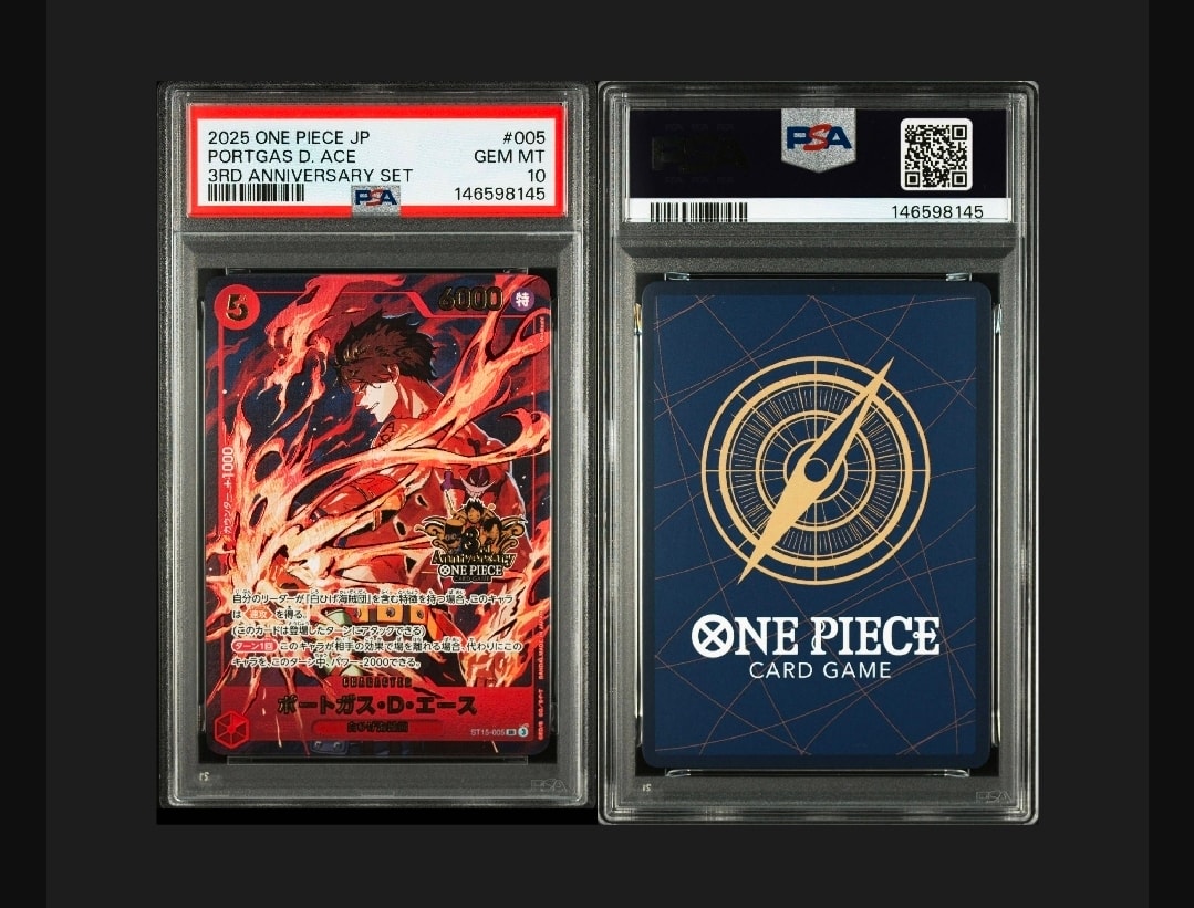 PSA9】ポートガス・D・エース SR [ST15-005](プロモーションカード