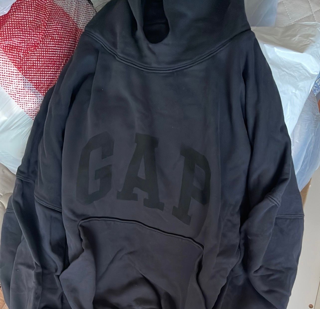 YEEZY GAP Dove Hoodie "Washed Black"