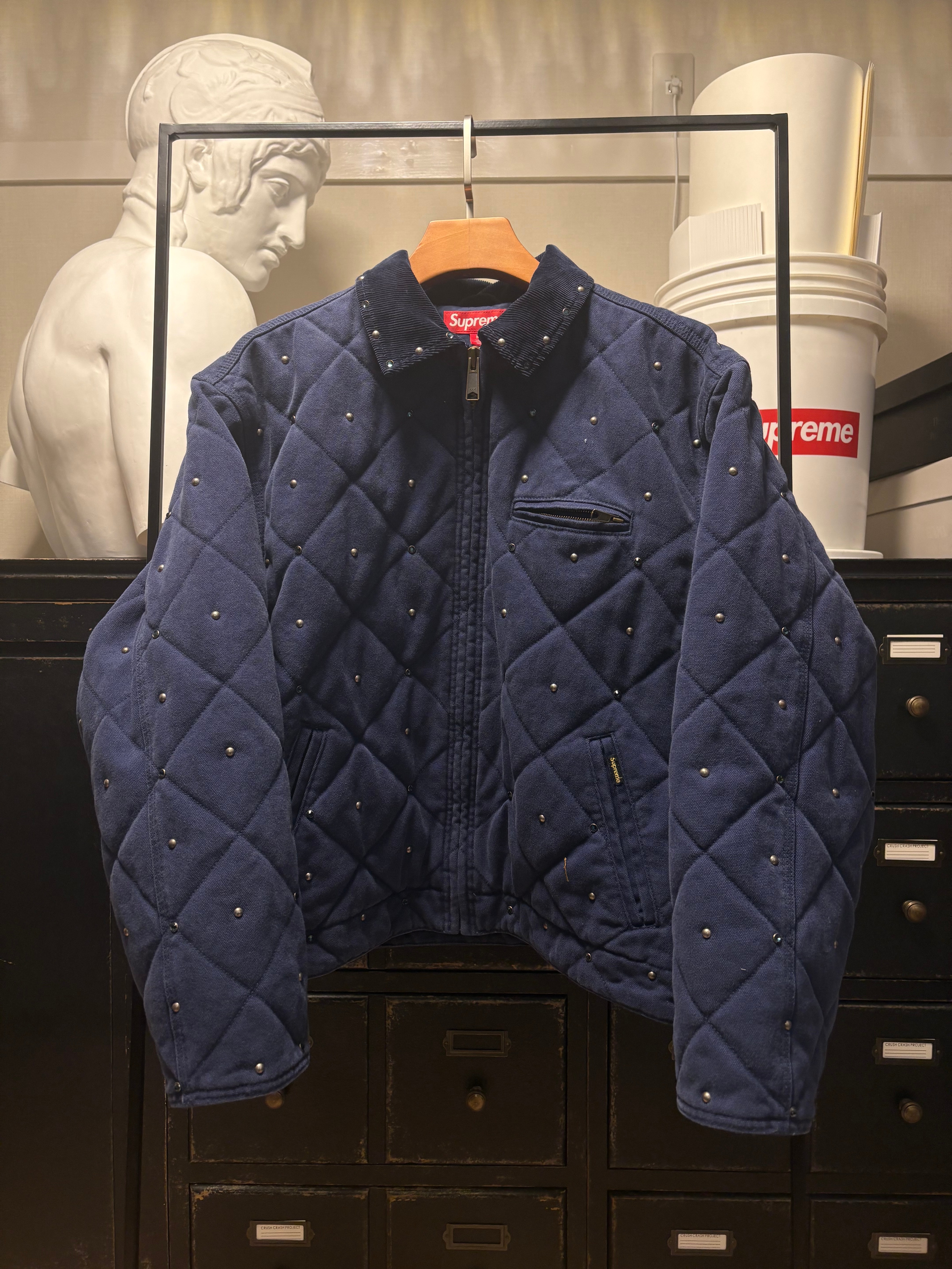 Supreme x b.b. Simon Quilted Work Jacket 