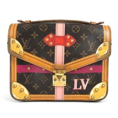 ルイヴィトン LOUIS VUITTON ポシェット メティス M43628 モノグラムサマートランク 2WAYバッグ カバン ショルダーバッグ 斜め掛け ハンドバッグ モノグラムキャンバス ブラウン
