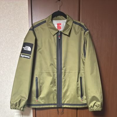 Supreme x The North Face Summit Series Outer Tape Seam Coaches Jacket "Olive"