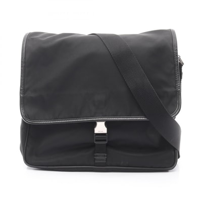 プラダ PRADA ショルダーバッグ バッグ ナイロン メンズ レディース ブラック系 【中古】