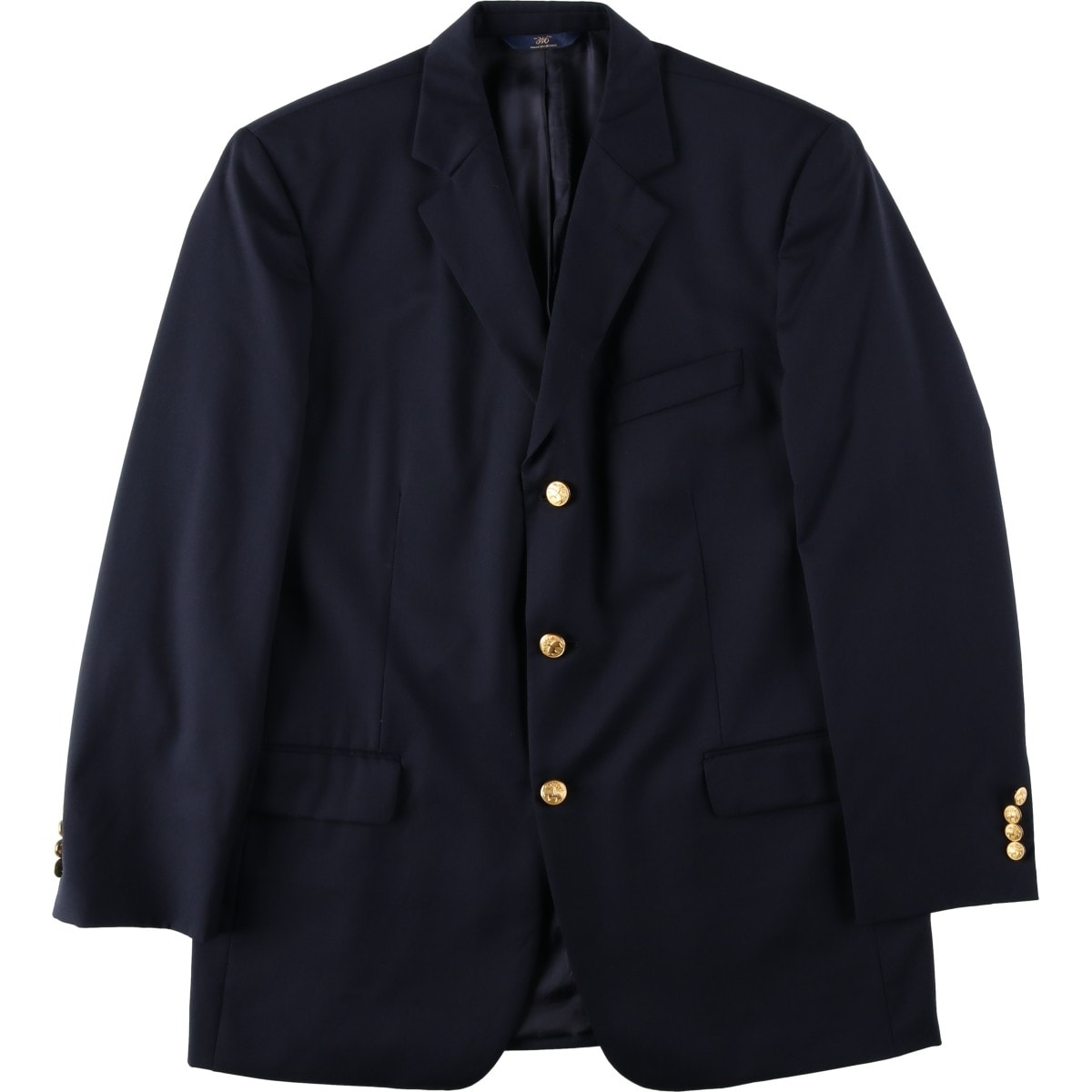 古着 ブルックスブラザーズ Brooks Brothers 346 紺ブレザー テーラードジャケット メンズM相当/eaa639715