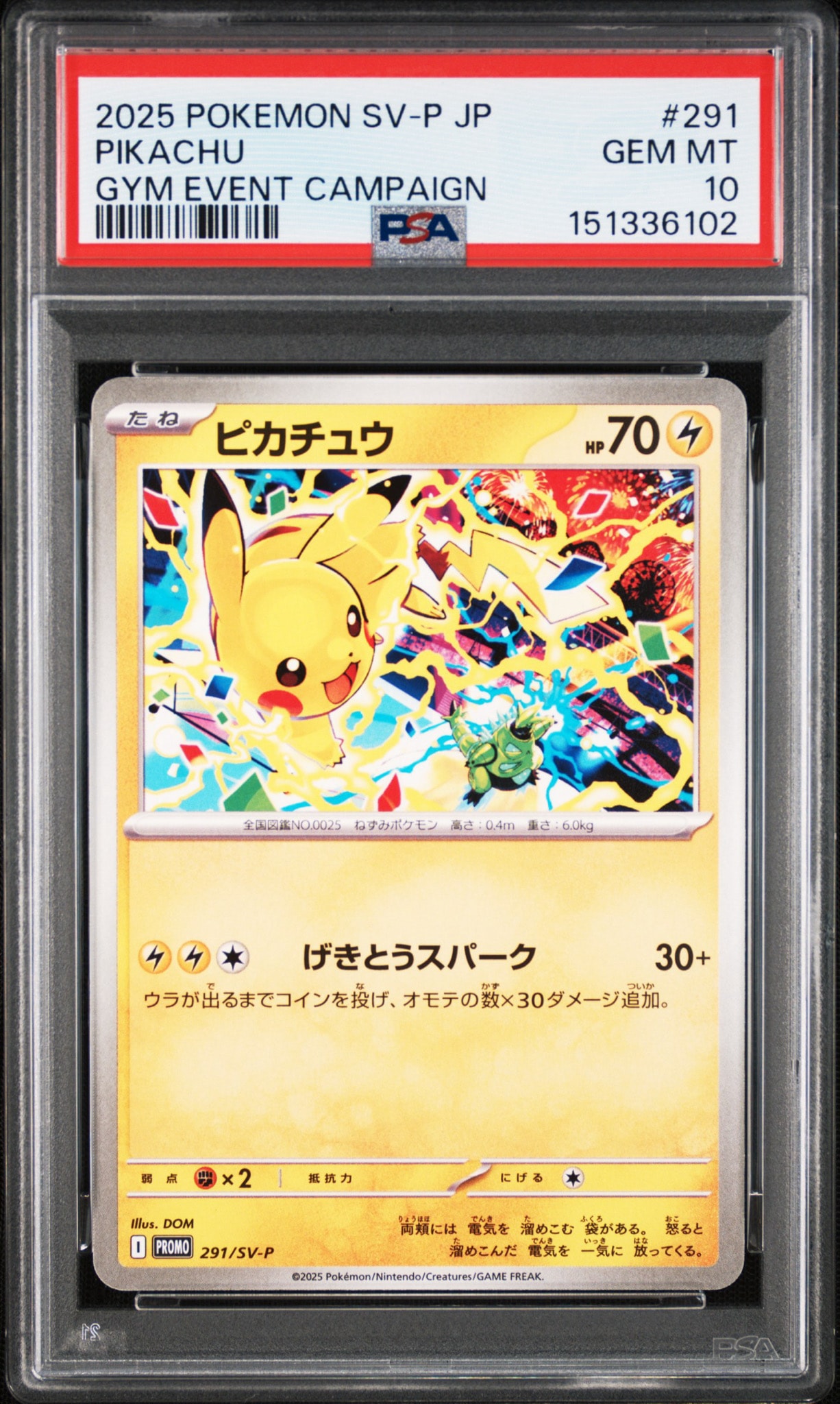 ピカチュウ P [SV-P 291](プロモーションカード「SV-P」)通販・買取