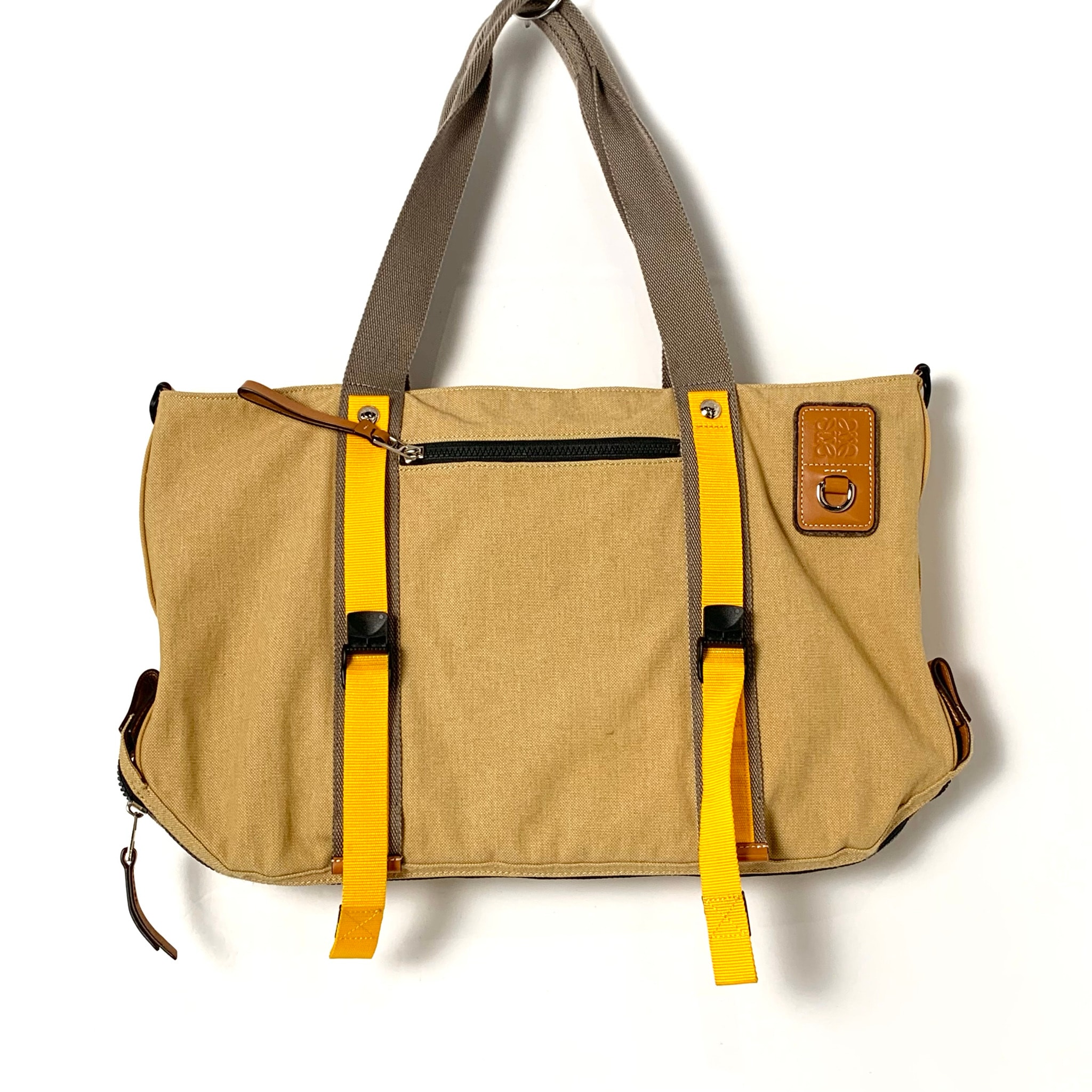 LOEWE Tote Bag In Canvas "Gold"