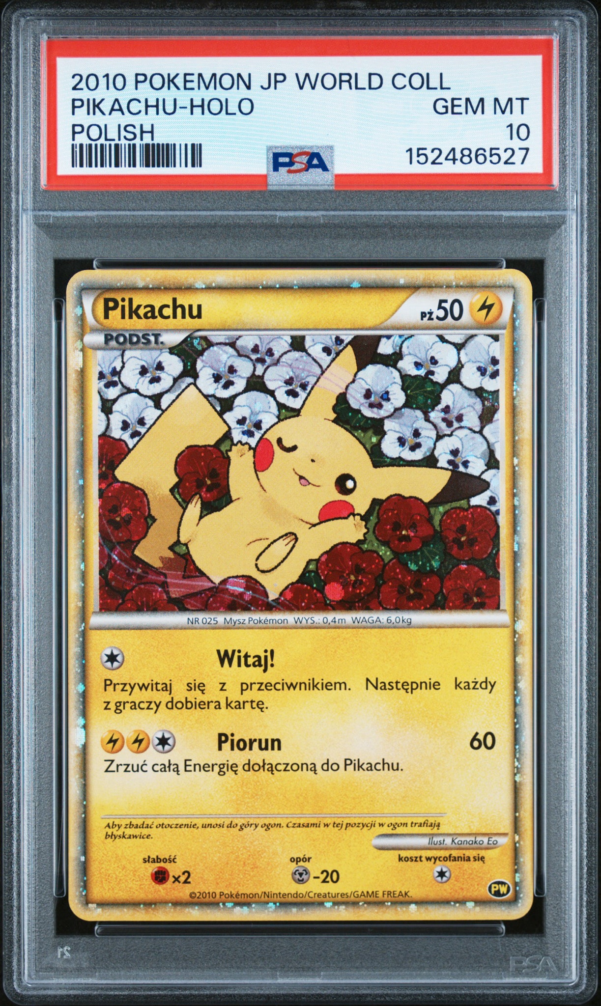 ピカチュウ ポーランド [PW](ポケモンカード LEGEND「ピカチュウ ワールド」)