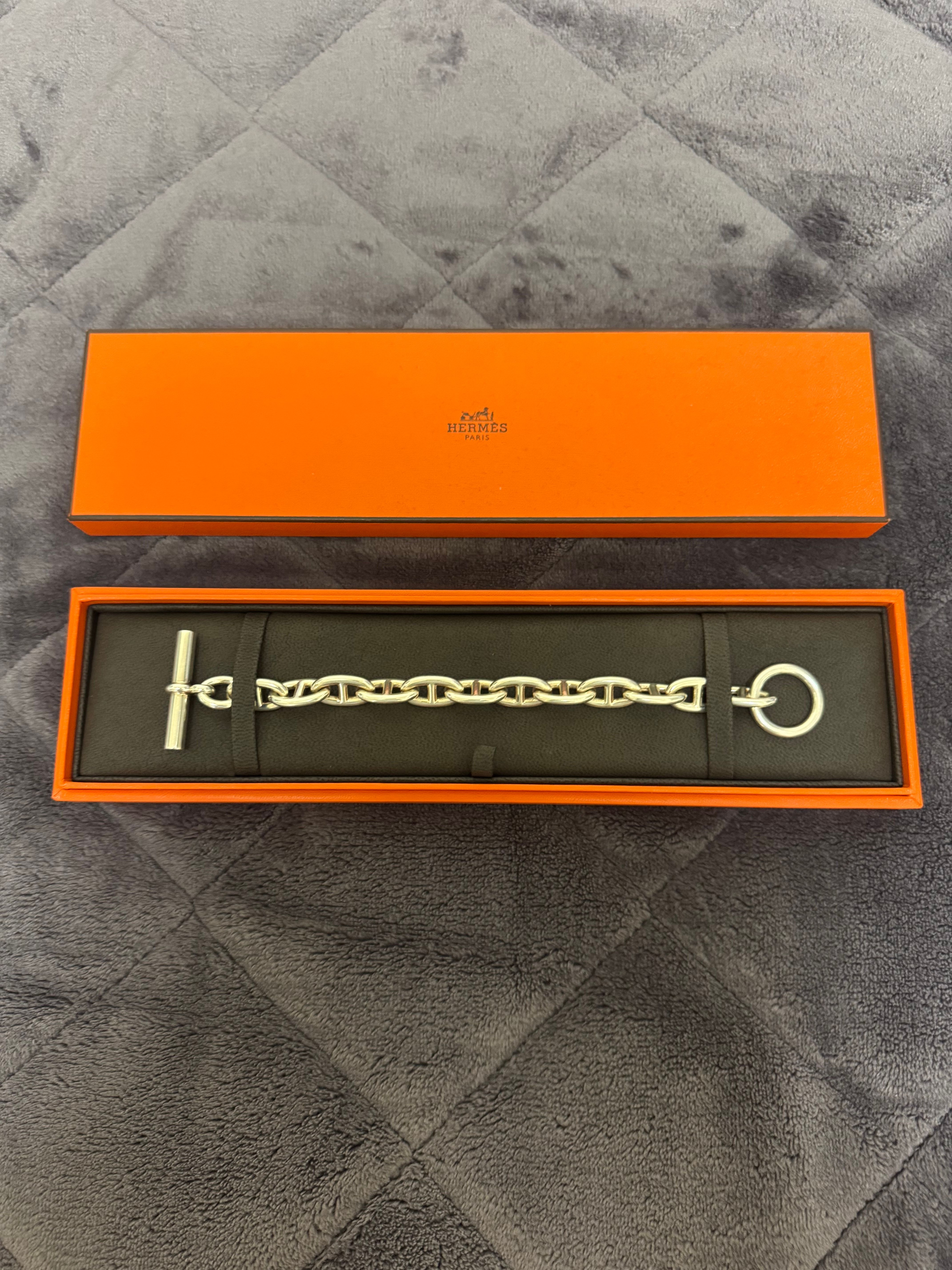 Hermes Chaine D'ancre GM Bracelet "Silver"