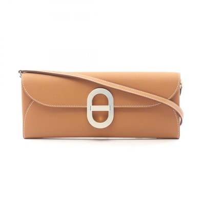 エルメス HERMES シェーヌダンクル トゥーゴー ショルダーバッグ バッグ レザー ヴォーエプソン ヴォーエプソン ゴールド B刻印(2023年製造) レディース ブラウン系 【中古】