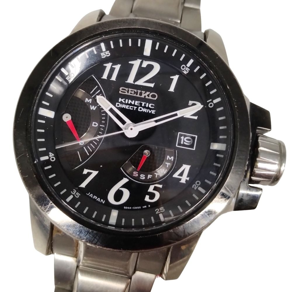 SEIKO セイコー 5D44-0AC0 ブライツ フェニックス キネティック ダイレクトドライブ オートクォーツ ブライトチタン 腕時計 C889