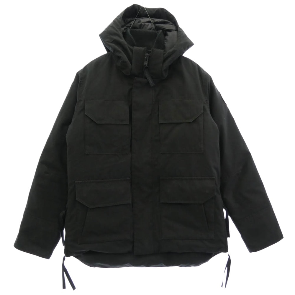 CANADA GOOSE カナダグース ダウンジャケット 4550MB サザビーリーグタグ MAITLAND PARKA メイトランド パーカ ダウン ジャケット ブラック系 L【中古】