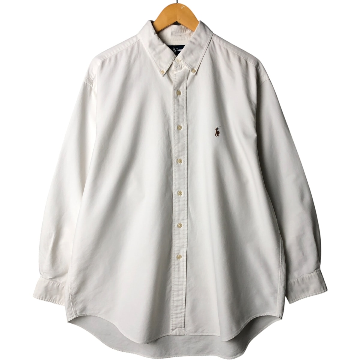 古着 ラルフローレン Ralph Lauren YARMOUTH 長袖 ボタンダウンシャツ/eaa570842