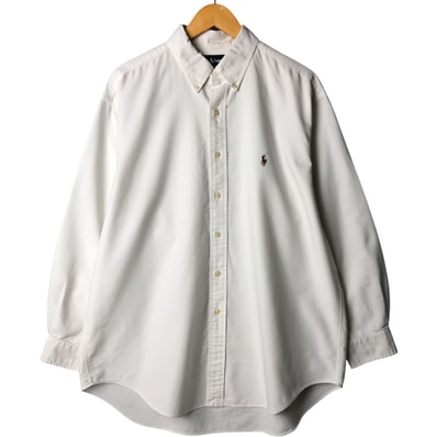 古着 ラルフローレン Ralph Lauren YARMOUTH 長袖 ボタンダウンシャツ/eaa570842