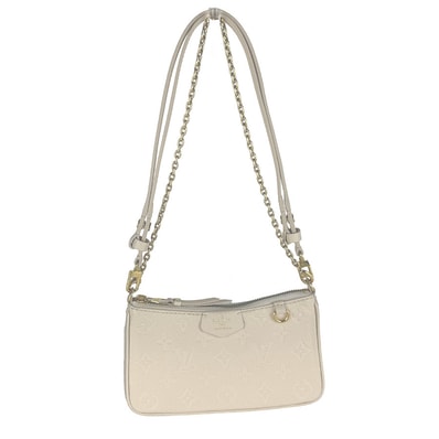 ルイ ヴィトン LOUIS VUITTON ショルダーバッグ モノグラム アンプラント イージーポーチ モノグラムアンプラント クレーム レディース M81066【中古】 z10978