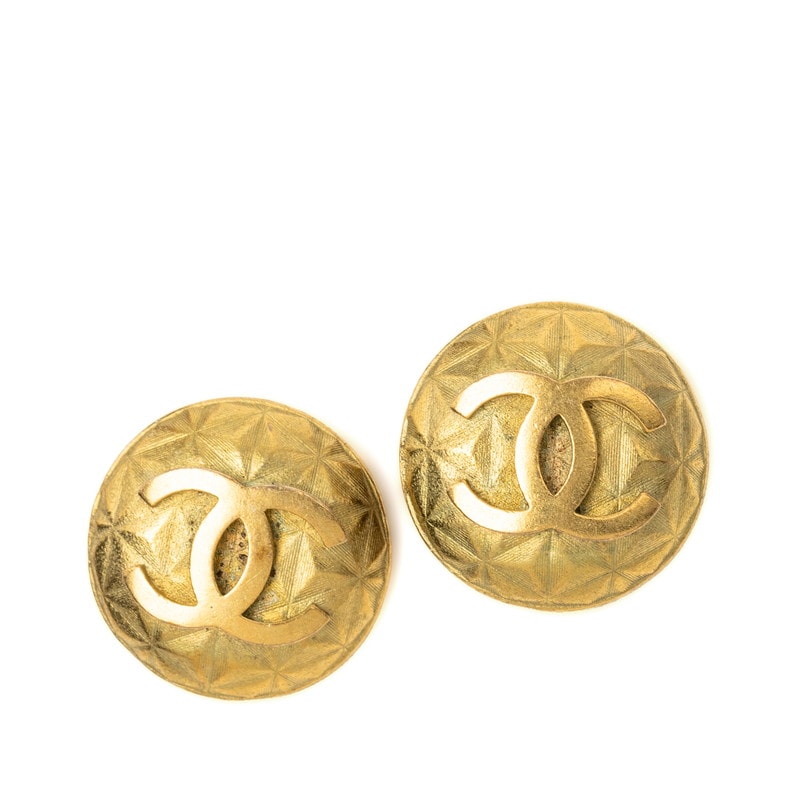 シャネル ヴィンテージ ココマーク イヤリング ゴールド メッキ レディース CHANEL 【中古】