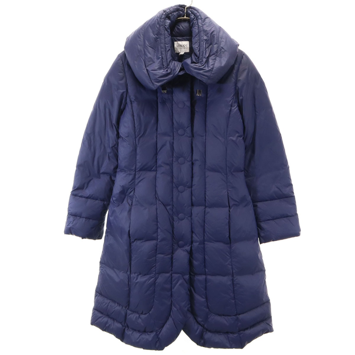 ARMANI COLLEZIONI アルマーニコレッツォーニ ダウンコート 38 ネイビー