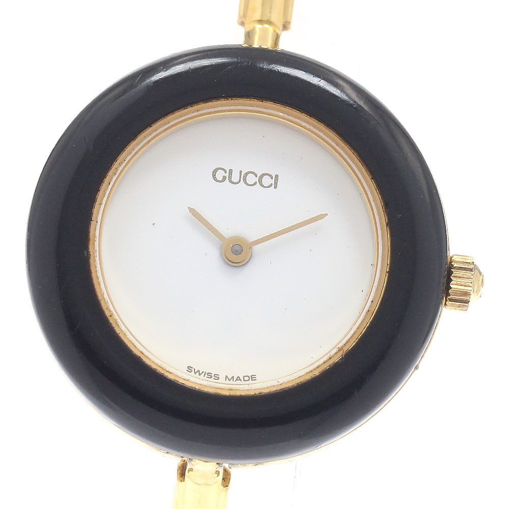 ★内箱付き グッチ チェンジベゼル  11/12.2 レディース 【中古】