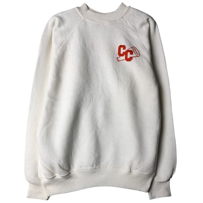 古着 80年代 ヘインズ Hanes カレッジスウェットシャツ トレーナー USA製 メンズS相当 ヴィンテージ/eaa606070
