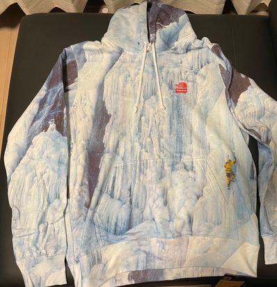Supreme x The North Face Ice Climb Hooded Sweatshirt "Multi"