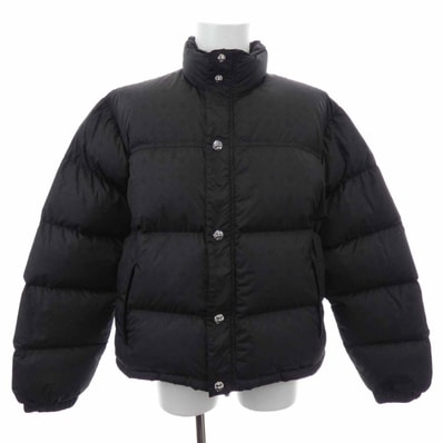 Chrome Hearts Stiff V2 CH Plus Patterned Down Jacket "Black"