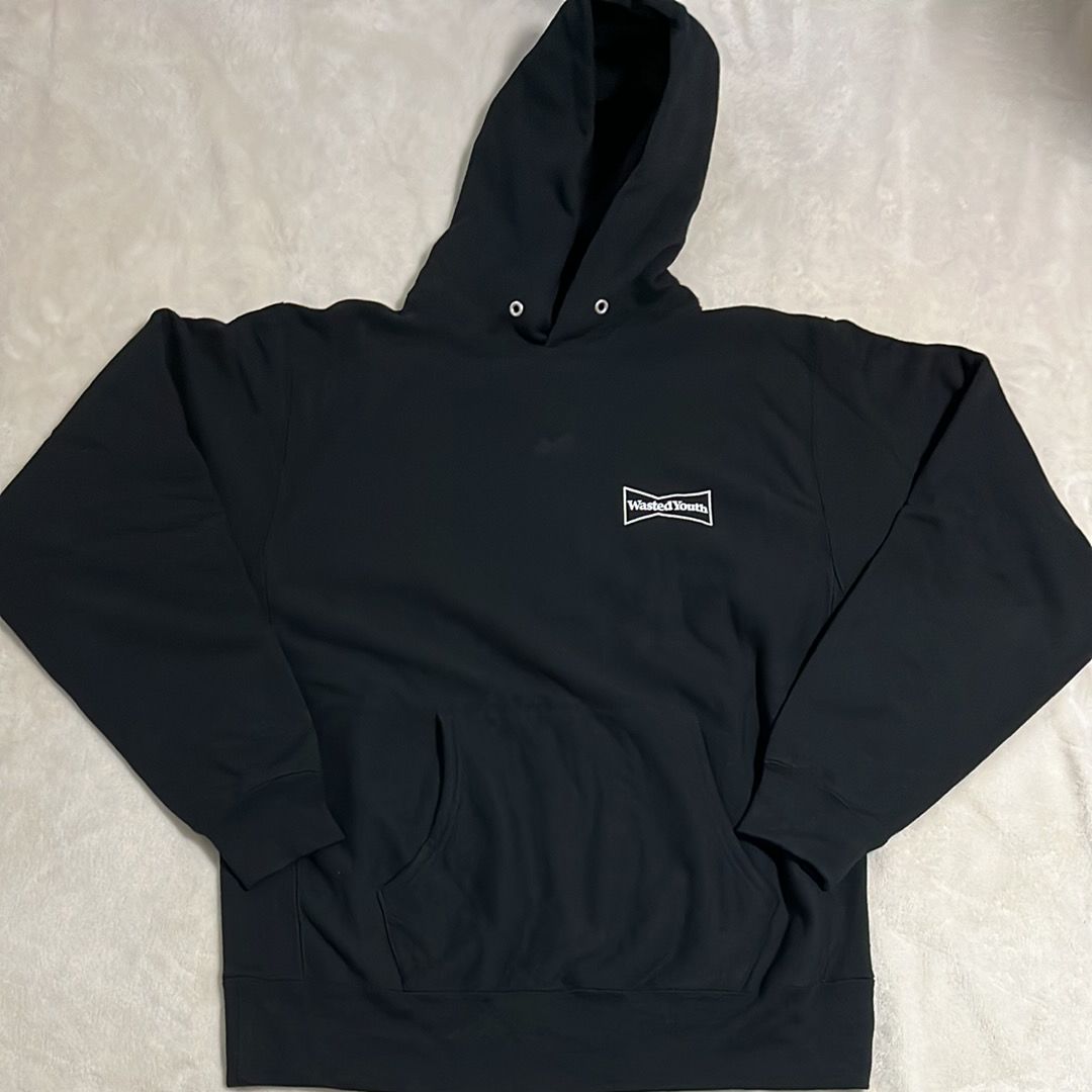 Wasted Youth Hoodie #1 "Black" / VERDY