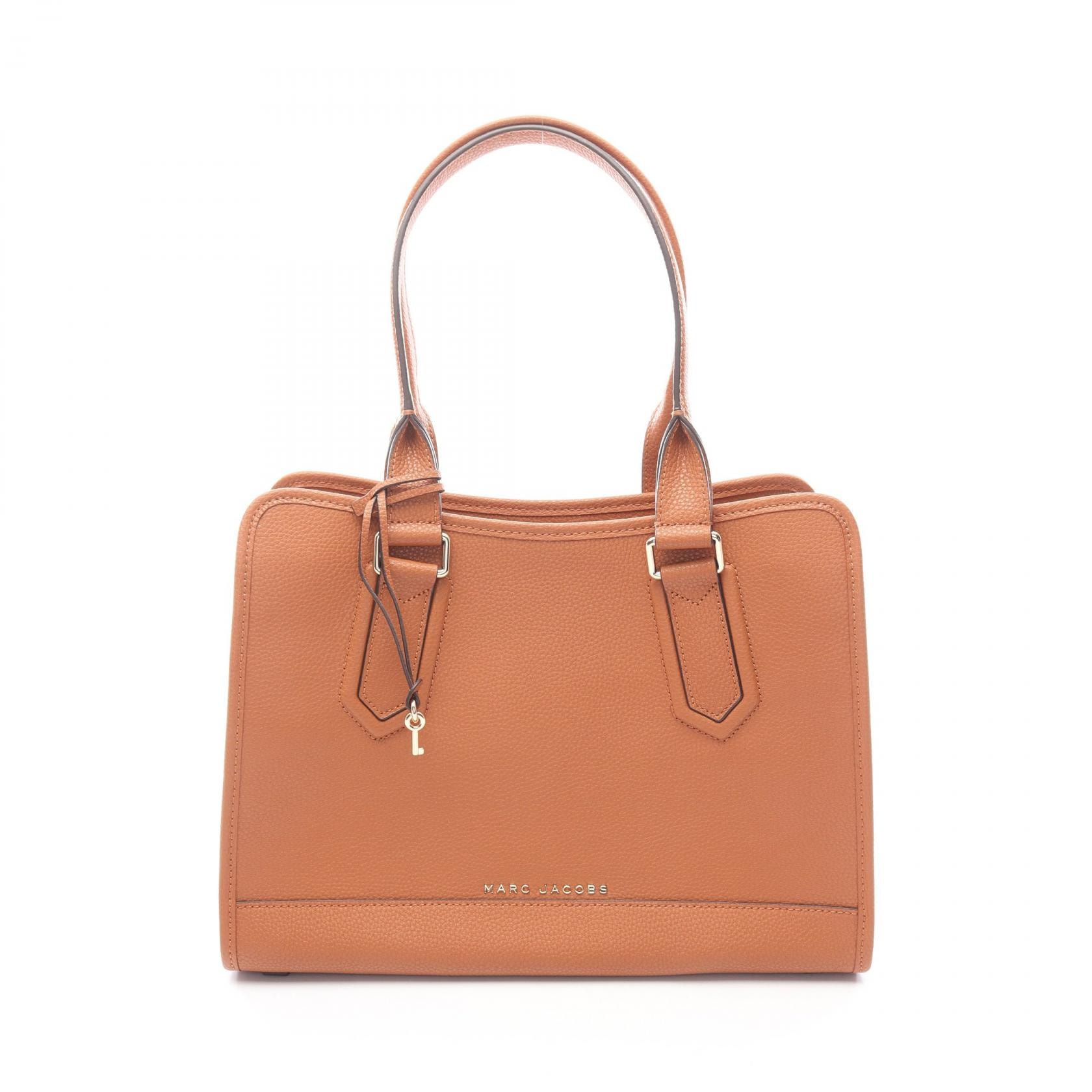 マークジェイコブス MARC JACOBS トートバッグ バッグ レザー レディース ブラウン系 H003L01RE22 【中古】