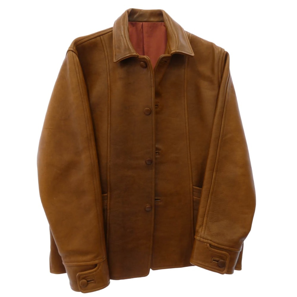 TENDERLOIN テンダーロイン レザージャケット T-LEATHER JKT H ホースハイド レザージャケット ブラウン系 L【中古】