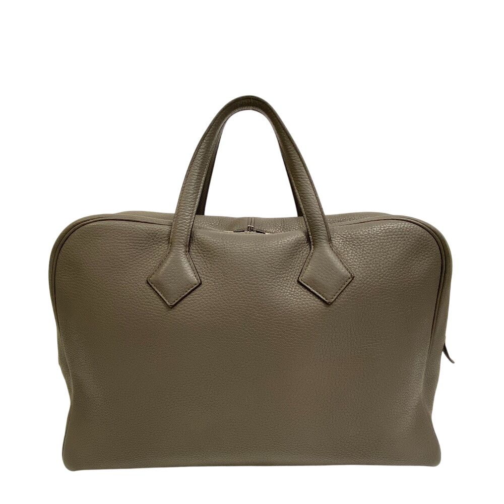 エルメス HERMES ビジネスバッグ ヴィクトリア 40 グレー