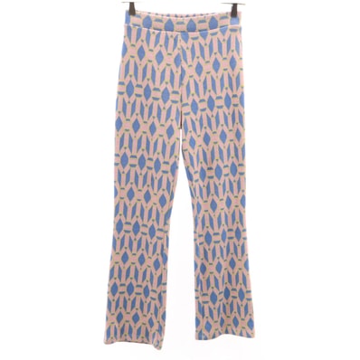 ZARA ザラ 総柄 ニットパンツ S ピンク