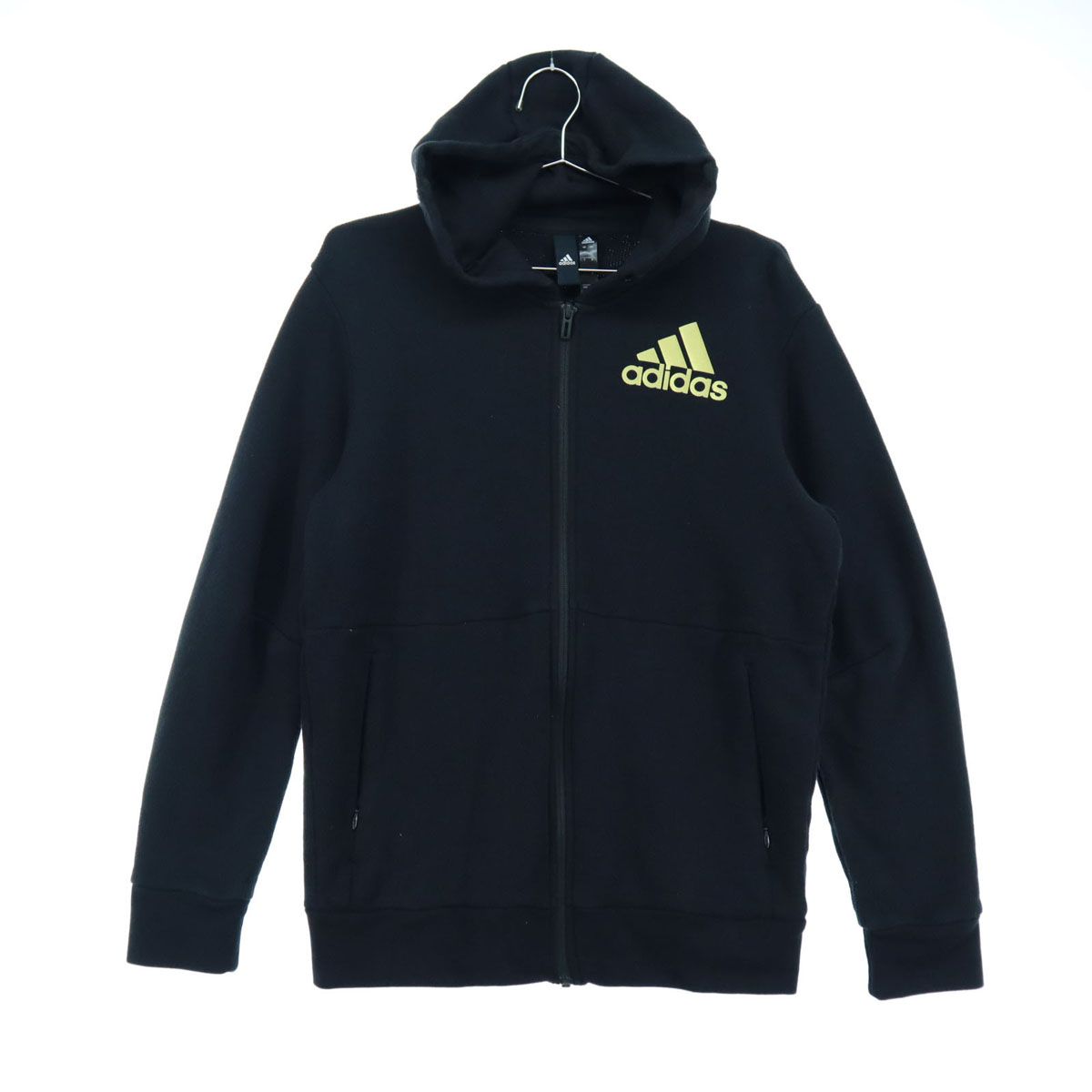 美品 adidas 長袖 ジップパーカー