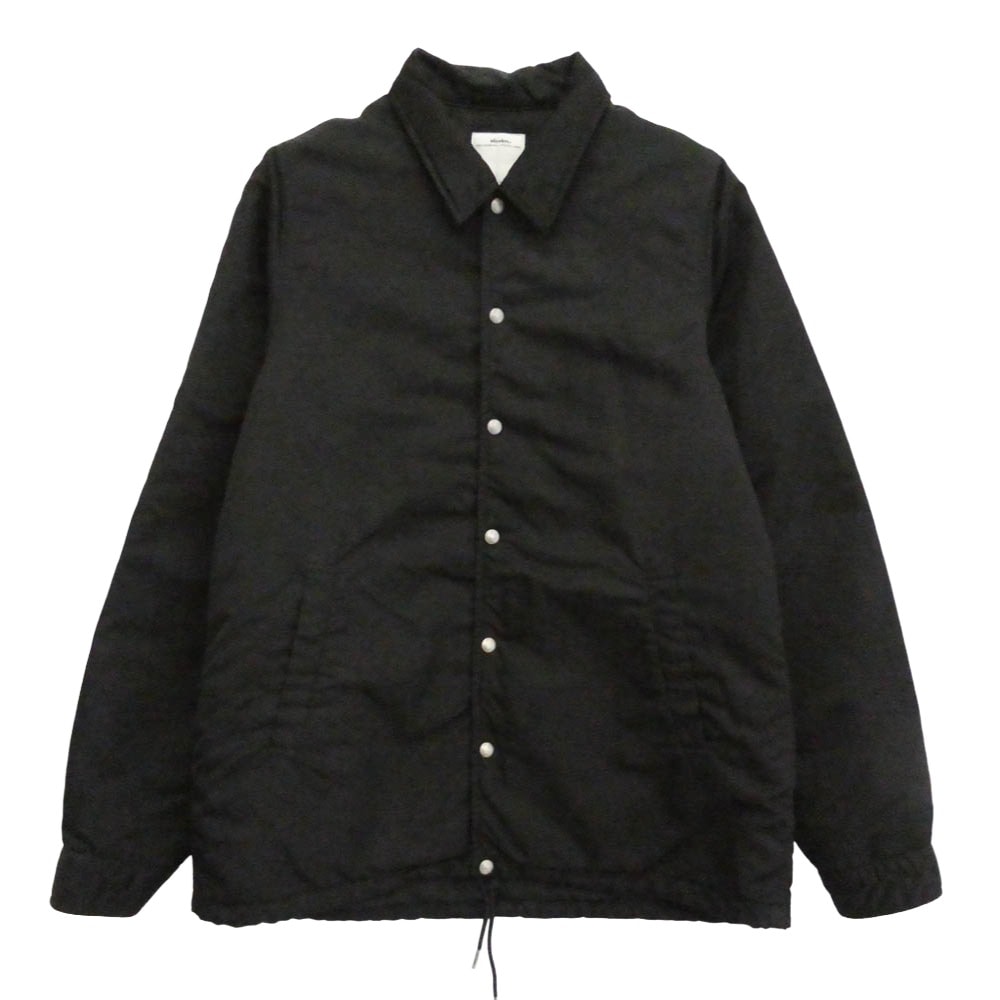 VISVIM ビズビム ジャケット 18AW 0118205013029 COACH JKT BLACK 泥染 コーチ ジャケット アーミーナイロンツイル 天然染料加工 ブラック 1 ブラック系 1【中古】