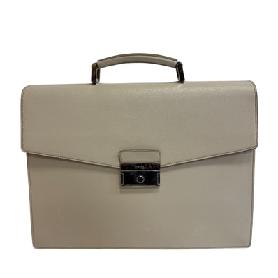 プラダ PRADA ビジネスバッグ サフィアーノ ホワイト