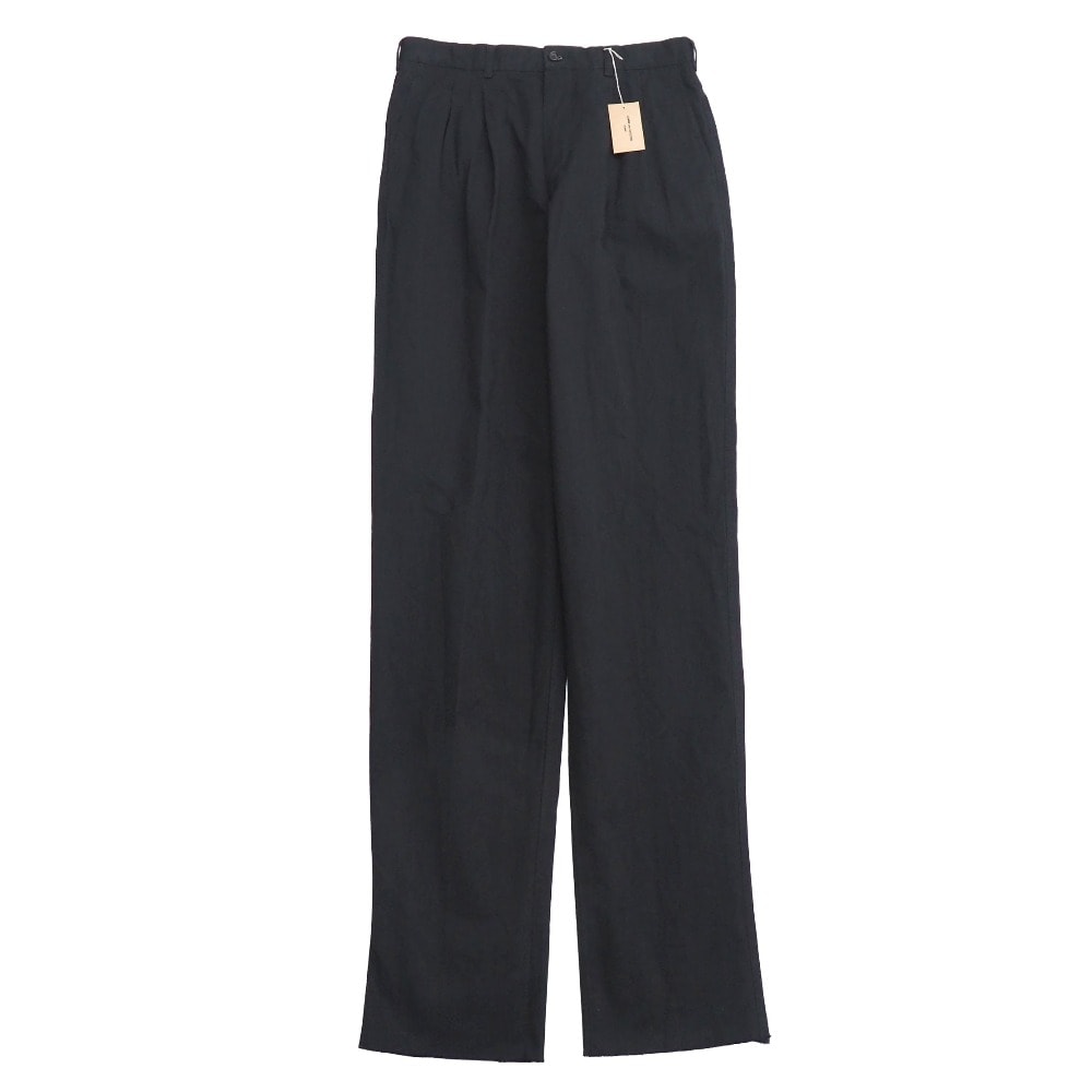 ■美品■COMME des GARCONS HOMME コムデギャルソンオム ヴィンテージ パンツ サイズL AD1992 90’s 田中オム ツータック スラックス ブランド古着【中古】20260629/RA9966