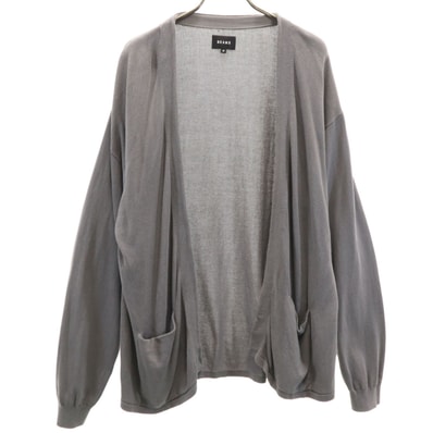 BEAMS ビームス 長袖 ニットカーディガン M グレー