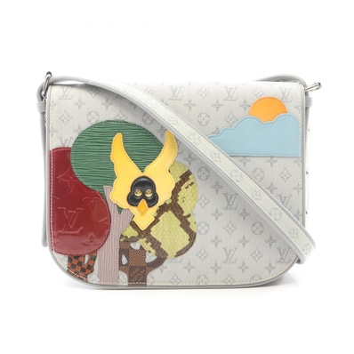 ルイ・ヴィトン LOUIS VUITTON コントドゥフェ ミュゼット ショルダーバッグ バッグ キャンバス レザー モノグラム・ミニ レディース グレー系 / マルチカラー M92279 【中古】