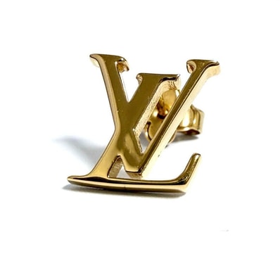 【片耳1個のみ・新品同様】ルイヴィトン メンズ ピアス LV コミックス