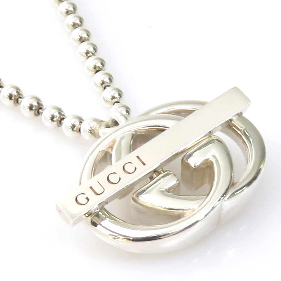 グッチ GUCCI ネックレス シルバー925 シルバー ユニセックス【中古】 r11228k