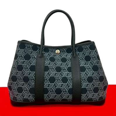 HERMES エルメス ガーデンパーティ TPM トワルソーアッシュ トートバッグ ブラック
21775