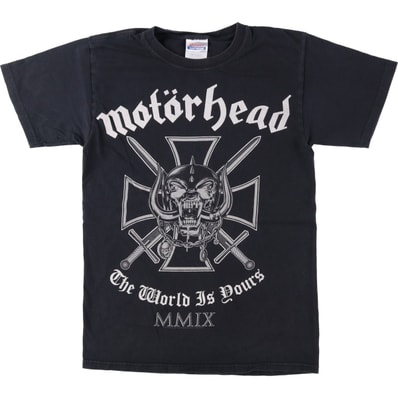 古着 ヘインズ Hanes HEAVYWEIGHT Motorhead モーターヘッド バンドTシャツ バンT メンズS相当/eaa628398