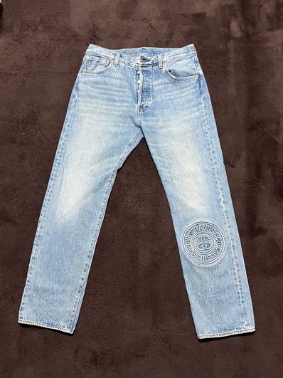 Stussy × LEVI'S Embossed 501 "Denim" A52180000