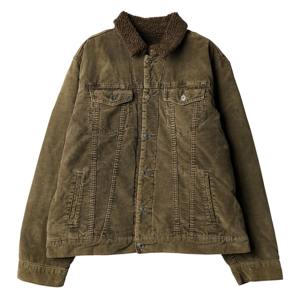 古着 00年代 ギャップ GAP 中綿入り コーデュロイボアジャケット メンズL相当/eaa607241