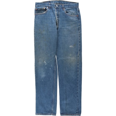 古着 90年代 リーバイス Levi's 501-0000 ストレートデニムパンツ USA製 メンズw33相当 ヴィンテージ/eaa649327