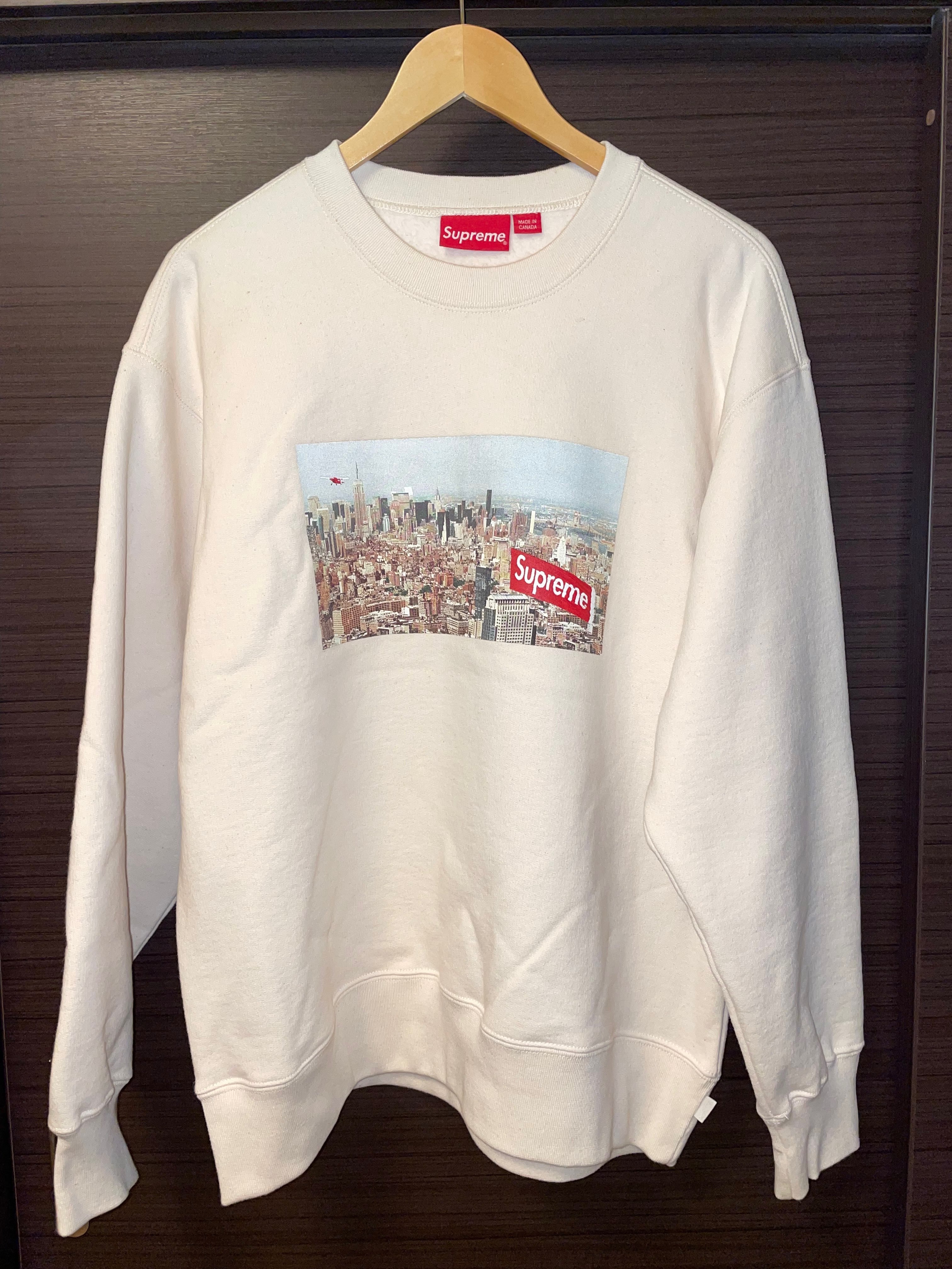 Supreme Aerial Crewneck "Ivory"