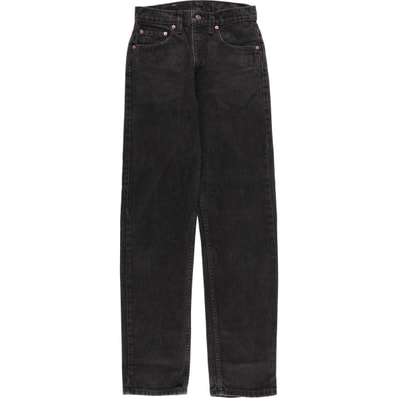 古着 90年代 リーバイス Levi's 505-0260 REGULAR FIT STRAIGHT LEG テーパードデニムパンツ USA製 レディースL(w27)相当 ヴィンテージ/evb033121