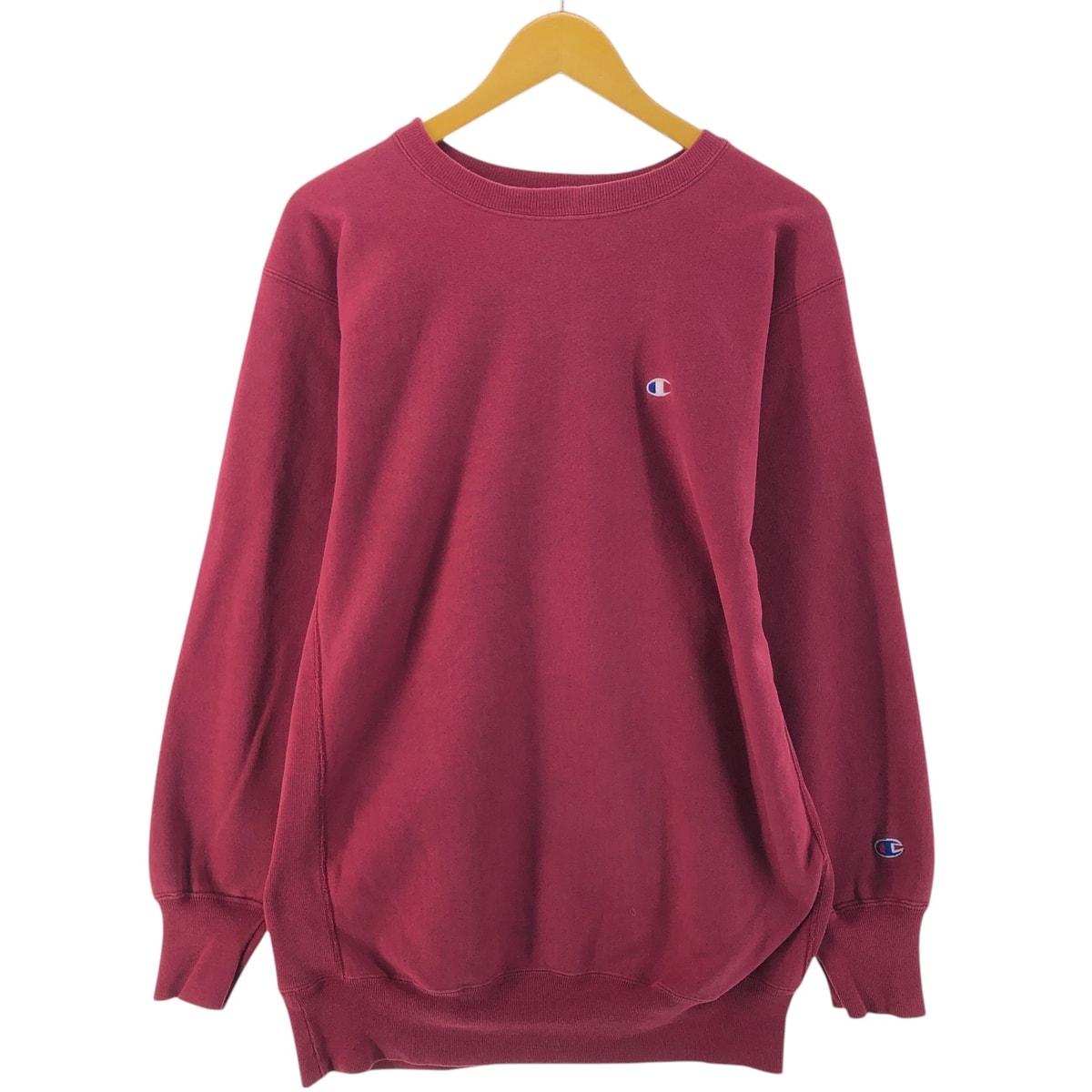 古着 チャンピオン Champion REVERSE WEAVE リバースウィーブ ワンポイントロゴスウェットシャツ トレーナー メンズL相当/eaa526732