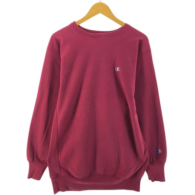 古着 チャンピオン Champion REVERSE WEAVE リバースウィーブ ワンポイントロゴスウェットシャツ トレーナー メンズL相当/eaa526732
