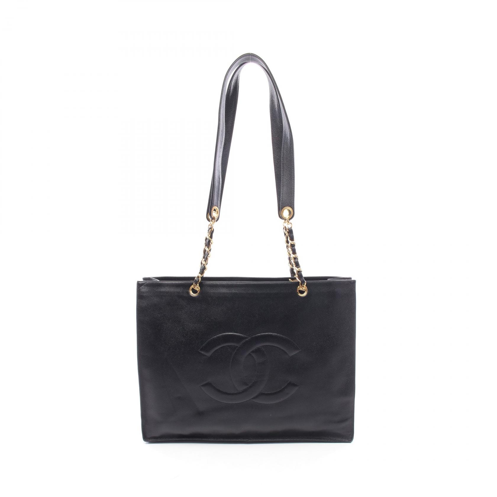 B (目立った傷や汚れなし)】シャネル CHANEL デカココ チェーントート