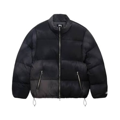 Stussy Recycled Nylon Down Puffer "Black"