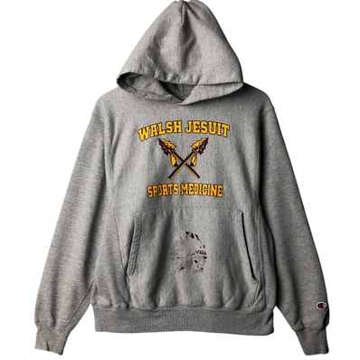 古着 00年代 チャンピオン Champion PREMIUM REVERSE WEAVE プレミアムリバースウィーブ スウェットプルオーバーパーカー メンズS相当/eaa603538