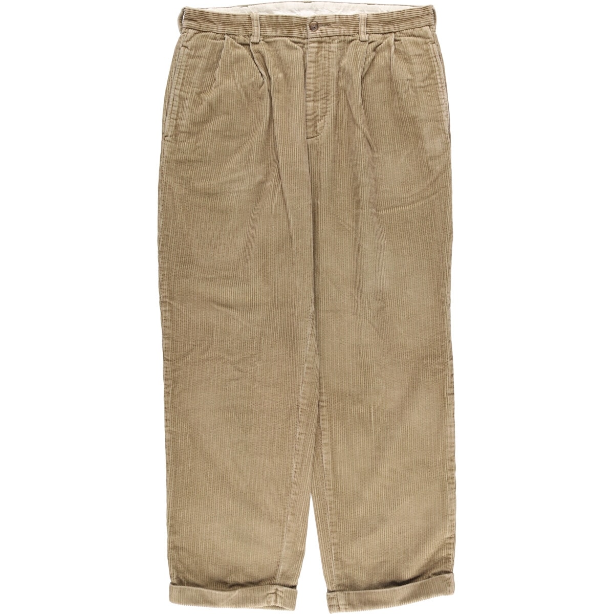 古着 ブルックスブラザーズ Brooks Brothers 346 ツータック 太畝 コーデュロイパンツ メンズw34相当/eaa582733
